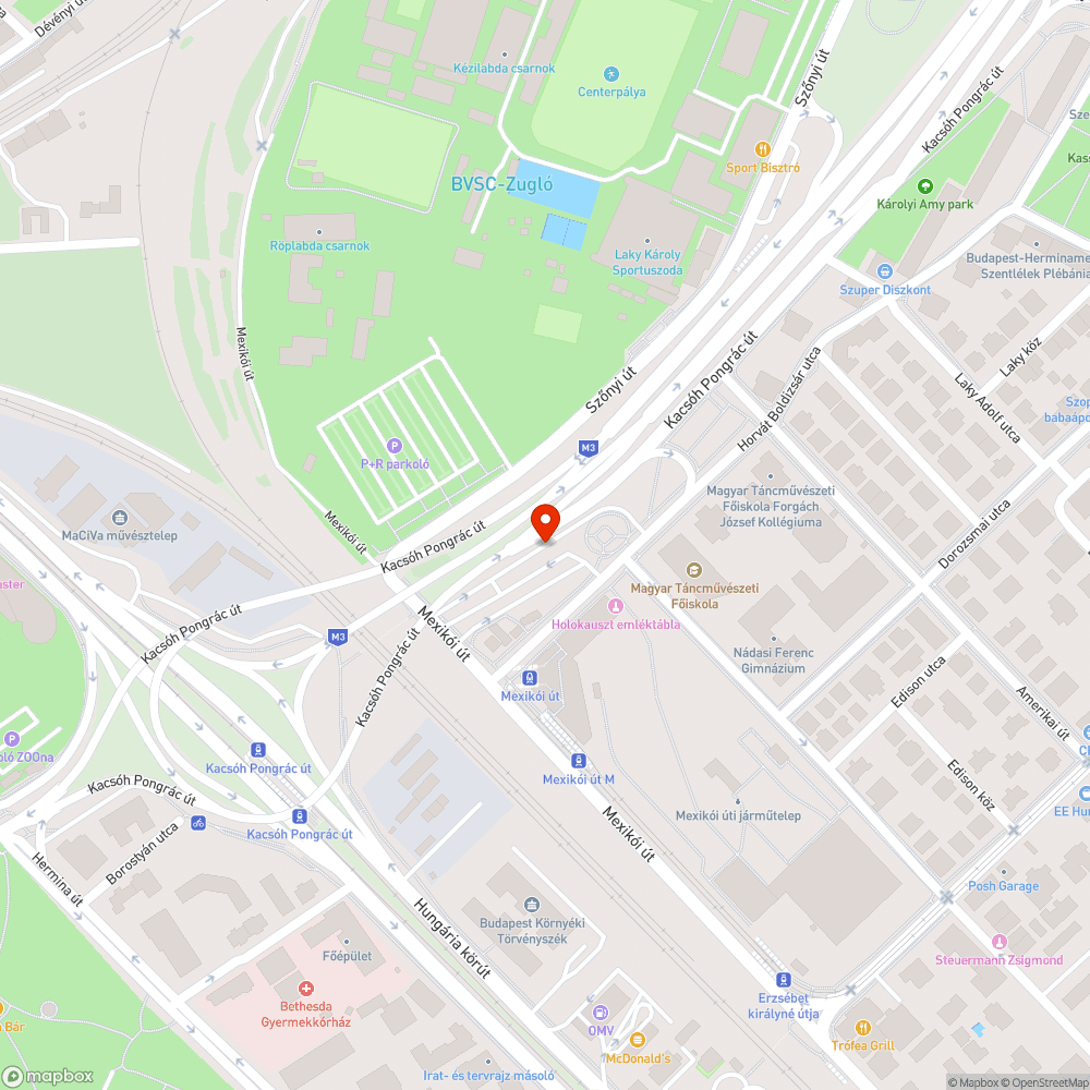 Elhagyott, roncs gépjárművek a P+R parkolóban bejelentés helye