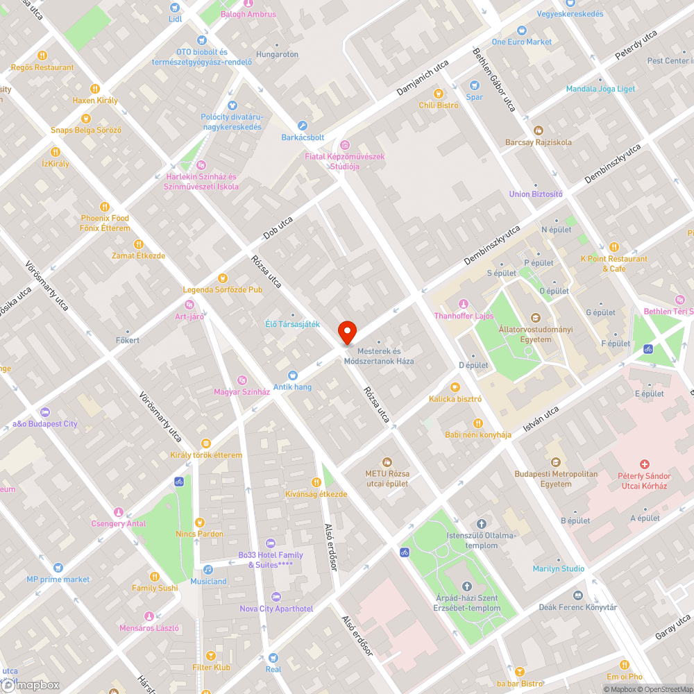 Kerékpár tároló bejelentés helye