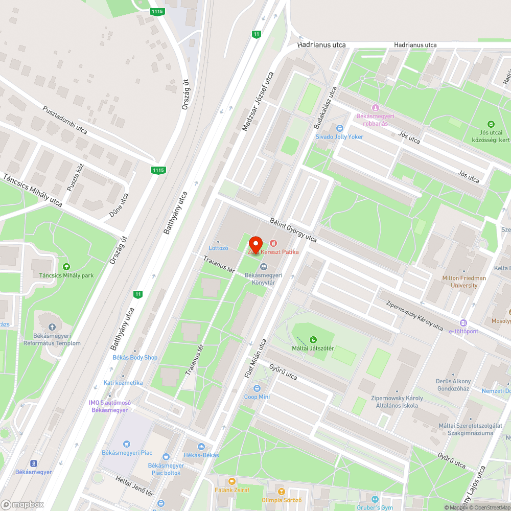 Újabb áldozat bejelentés helye