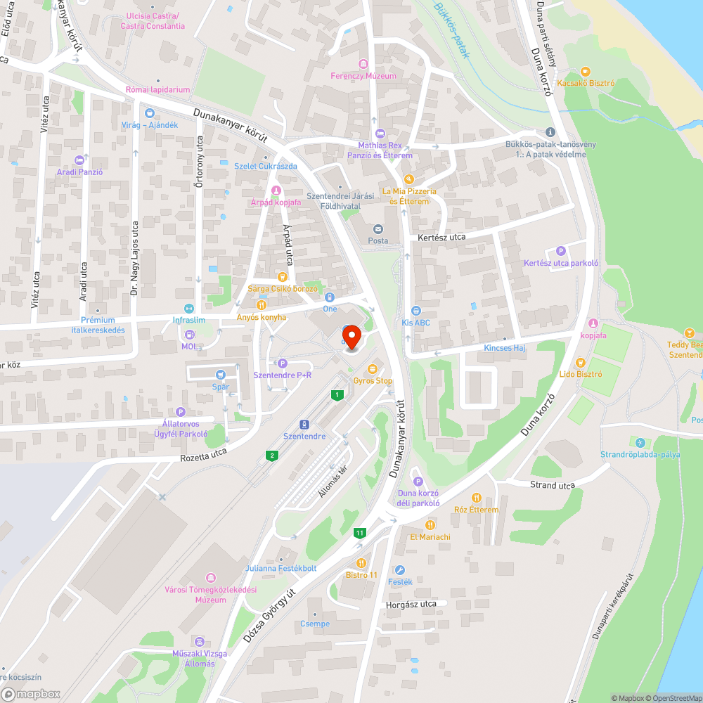 Kuka rögzítése bejelentés helye