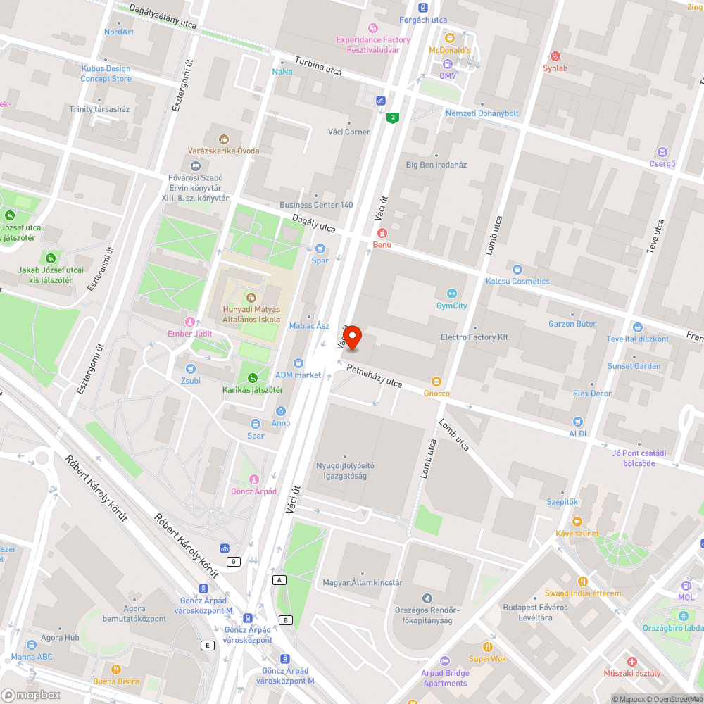 Gyalogátkelőhely bejelentés helye