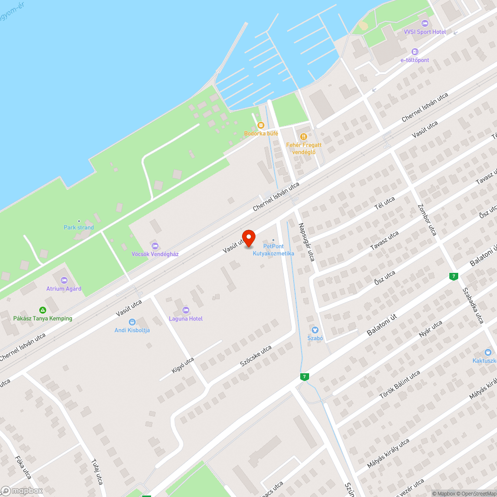 Fű bejelentés helye