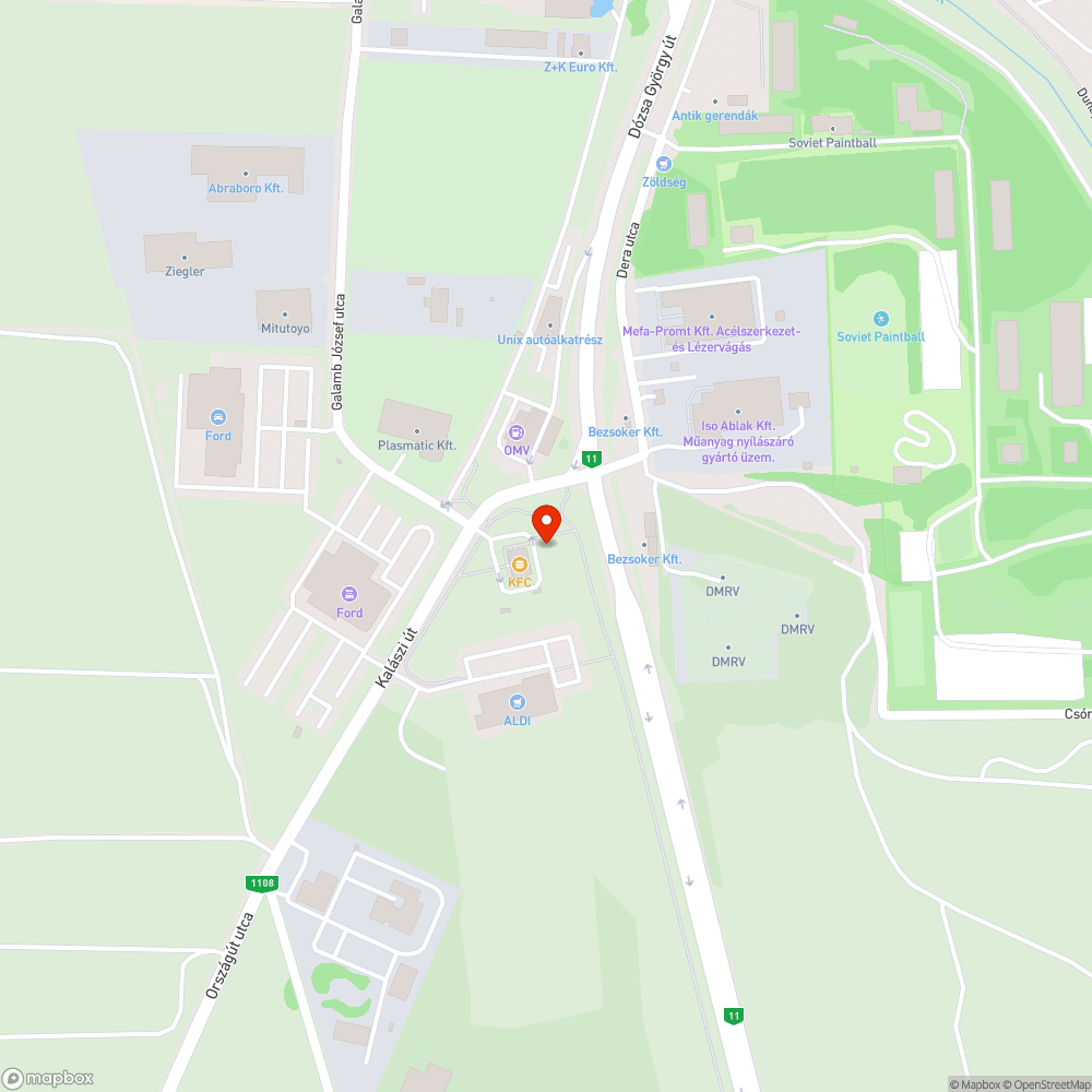 Halott fák bejelentés helye