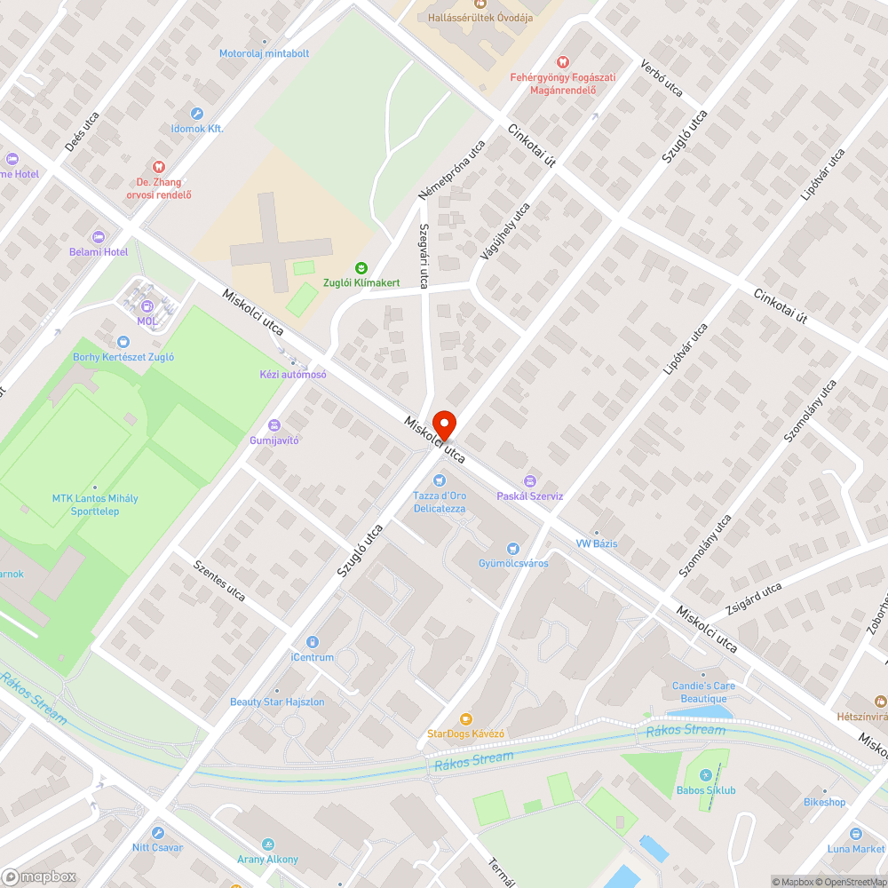 Csatorna hiánya, megálló esővíz bejelentés helye