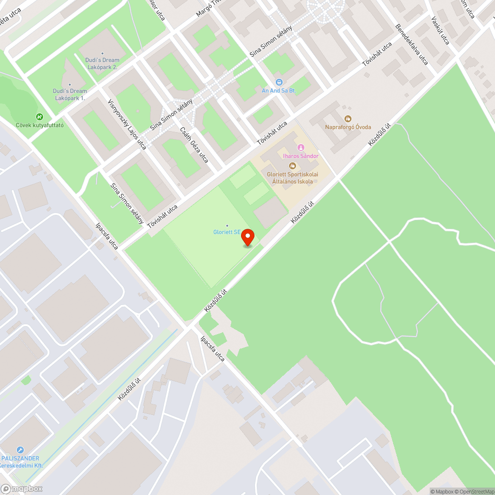 Szemét a Halmierdő mellett bejelentés helye