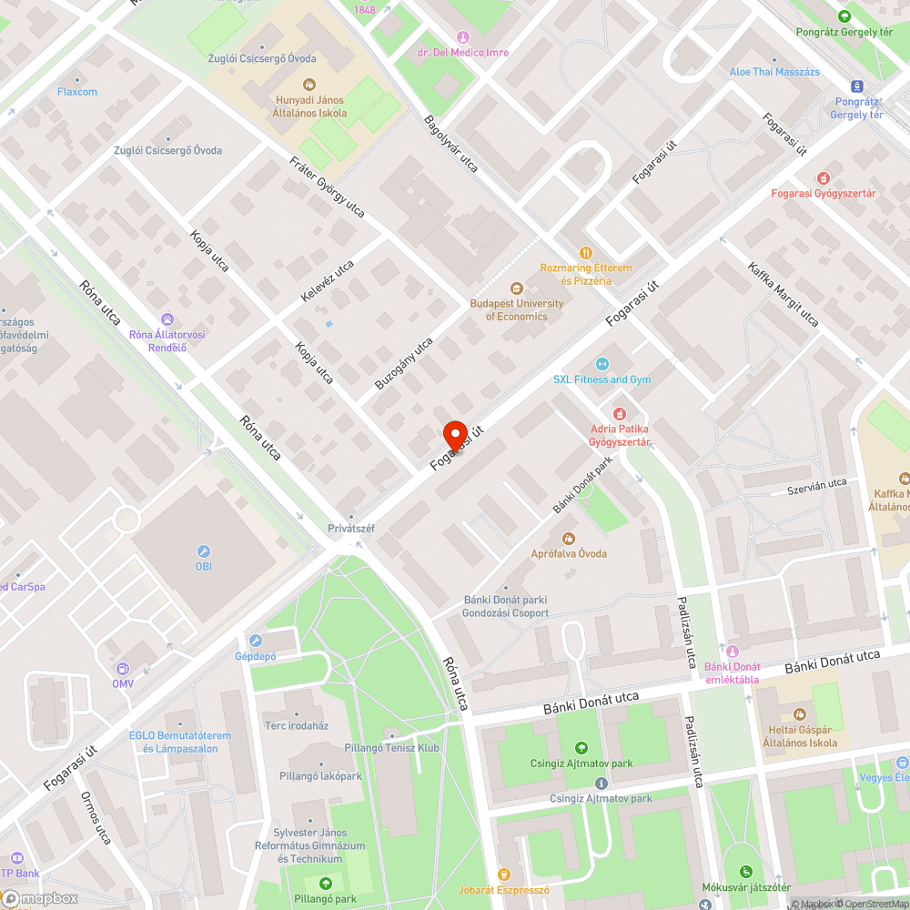 Kitört fa bejelentés helye