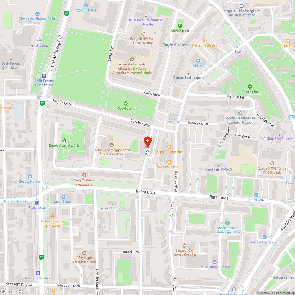 Illegális szemét bejelentés helye