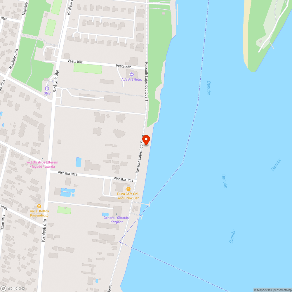 Balesetveszélyes bejelentés helye