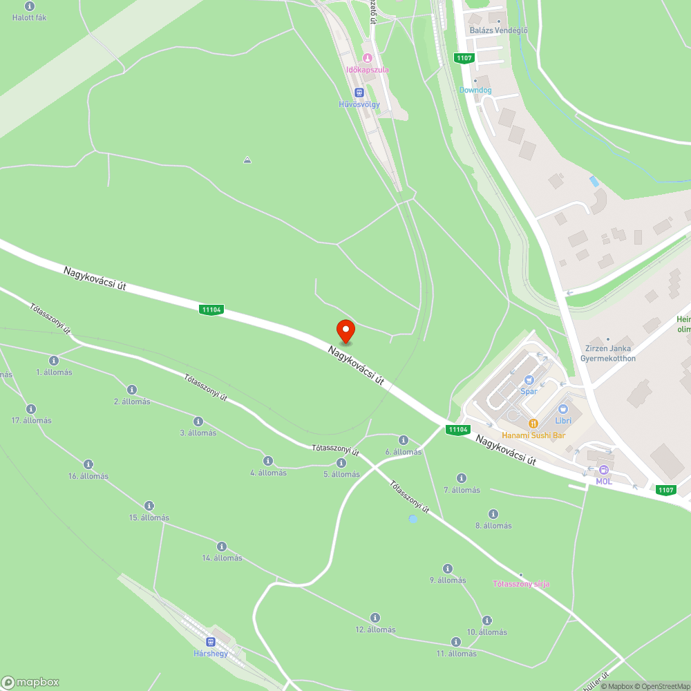 Gödör a Nagykovácsi utcában bejelentés helye