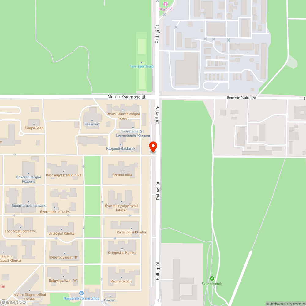 Eldugult csapadékvíznyelő bejelentés helye