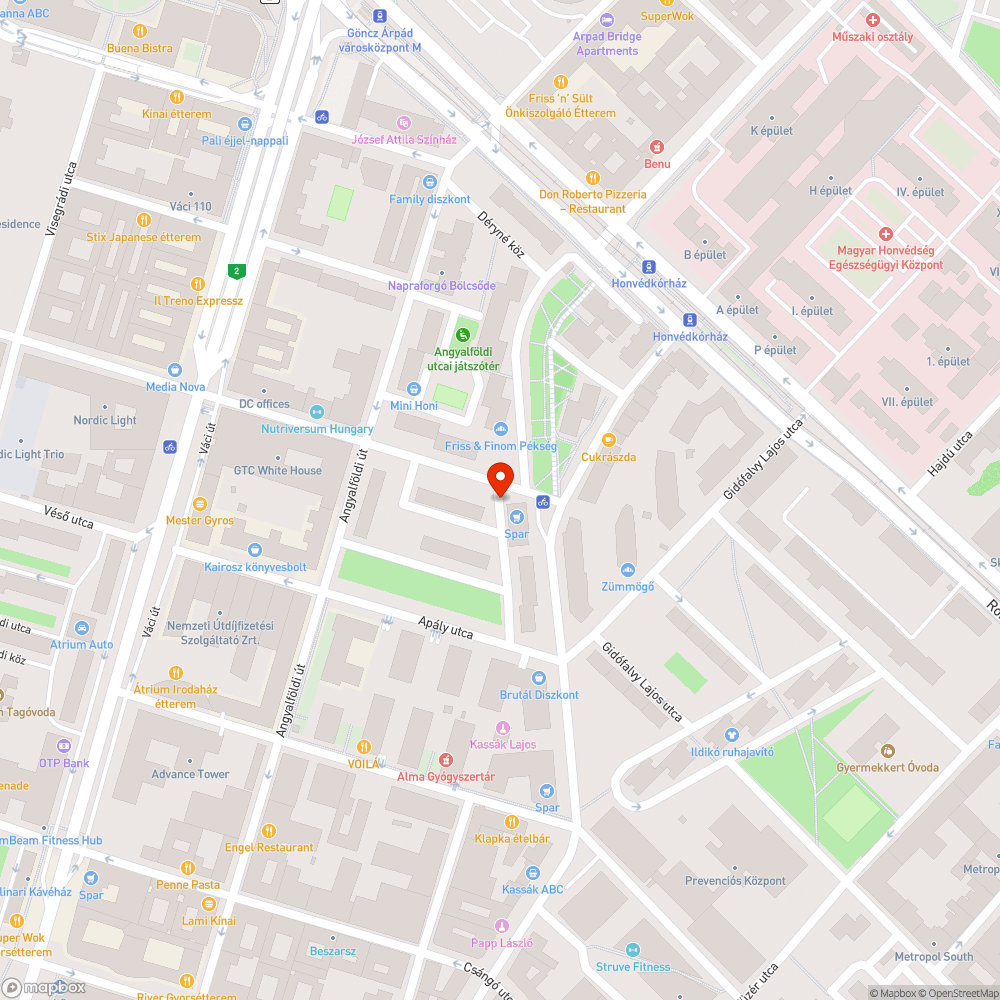 Gumi a fán bejelentés helye