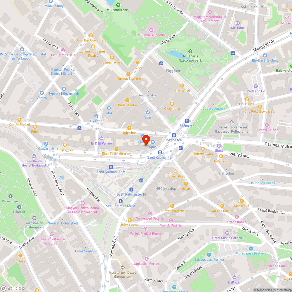 Eltört pad bejelentés helye