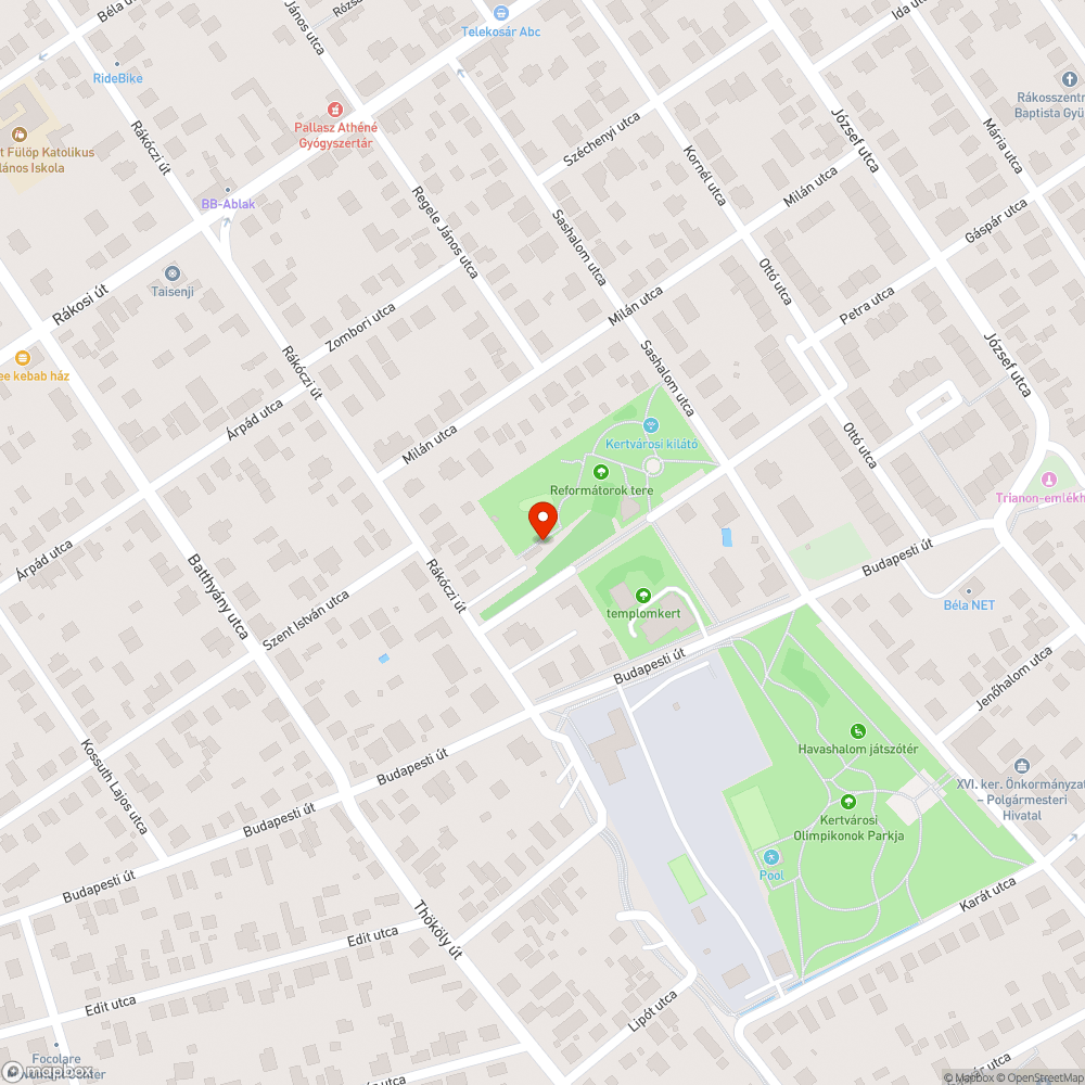 Önkormányzati nyilvános mosdó rossz/zárva bejelentés helye