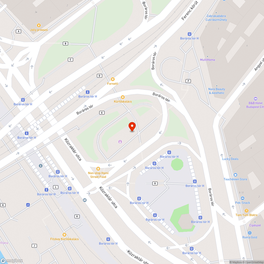 Kiégett lámpasor bejelentés helye