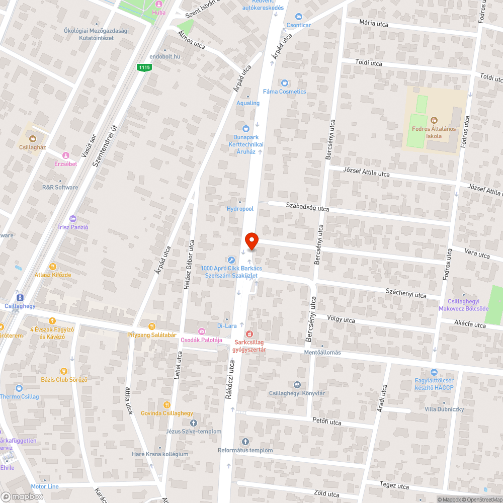 Megsüllyedt fedlap bejelentés helye