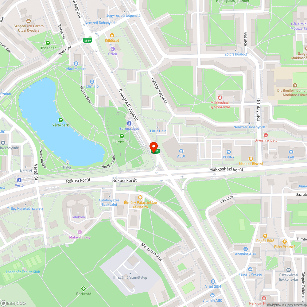 Földből kiálló rozsdás vas cső - Csongrádi sgt. (Európa liget végállomás mellett) bejelentés helye