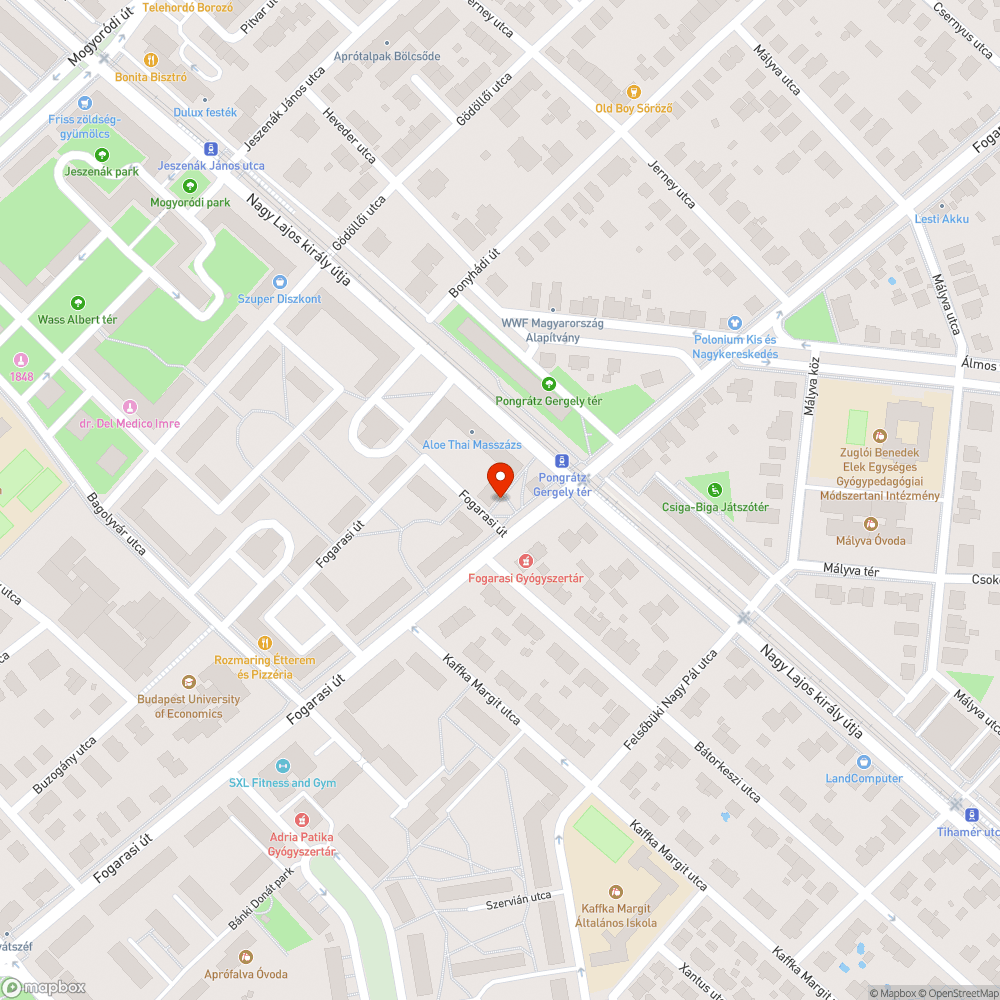 Kiszàradt facsemete bejelentés helye