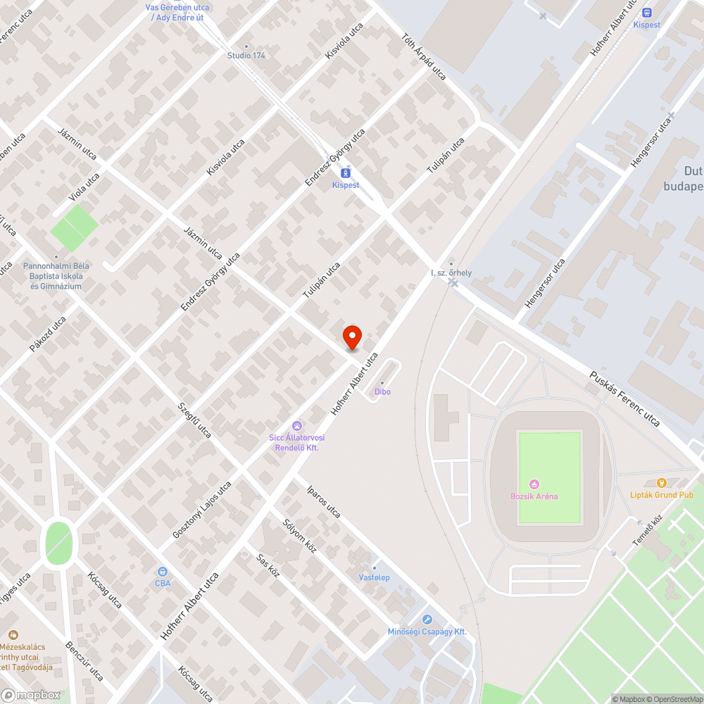 Illegális szemétlerakás bejelentés helye