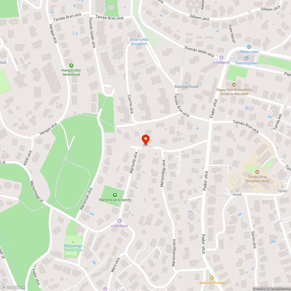 Lépcsőt eltakaró növényzet bejelentés helye