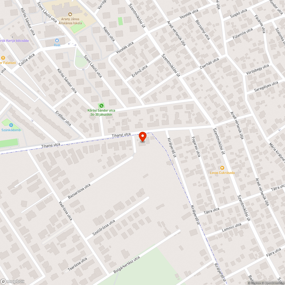 Forgalmat súlyosan veszélyeztető jármű bejelentés helye