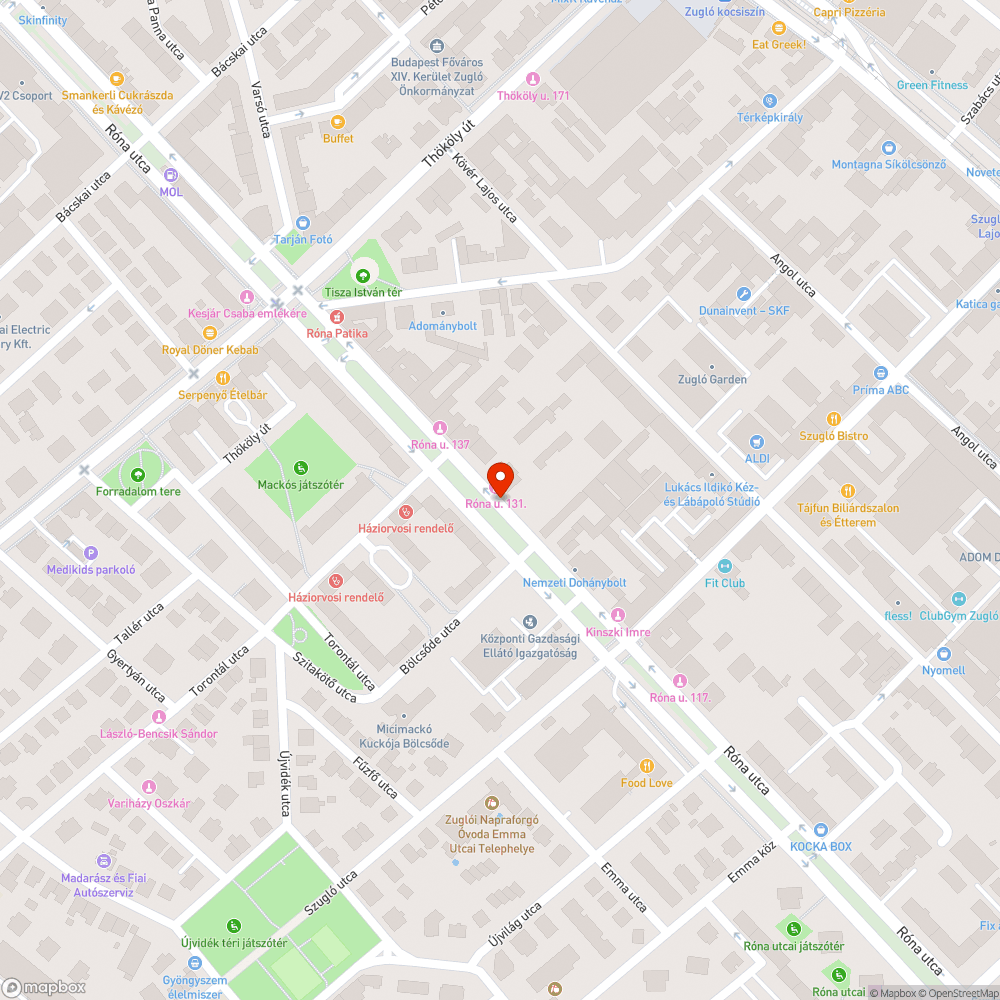 Elhagyott? jármű bejelentés helye