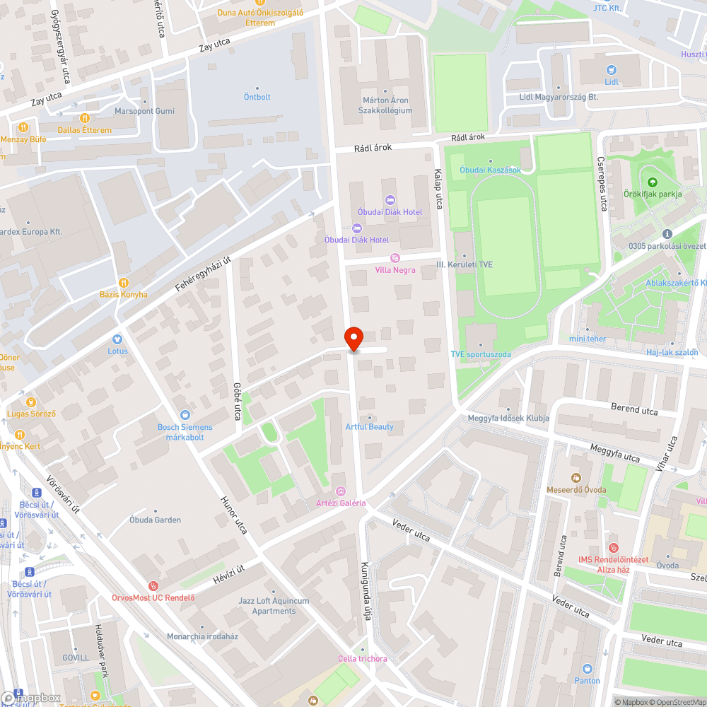 Kidőlt KRESZ tabla bejelentés helye