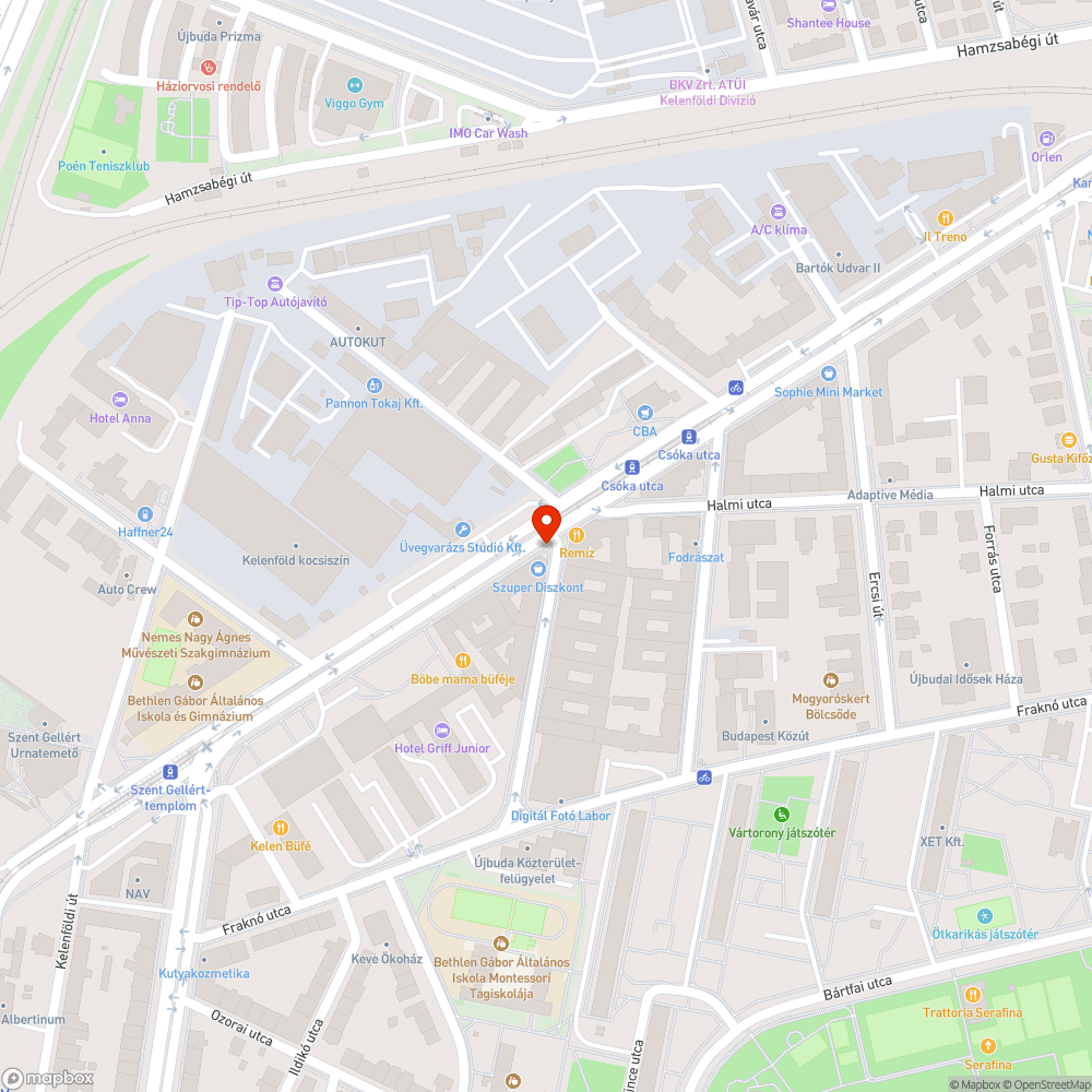 Megsüllyedt fedlap bejelentés helye