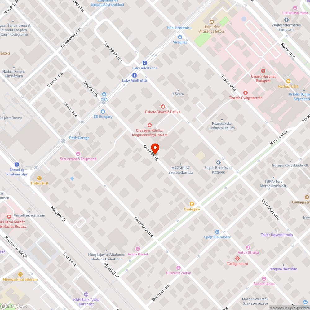 Feltöredezett útburkolat bejelentés helye