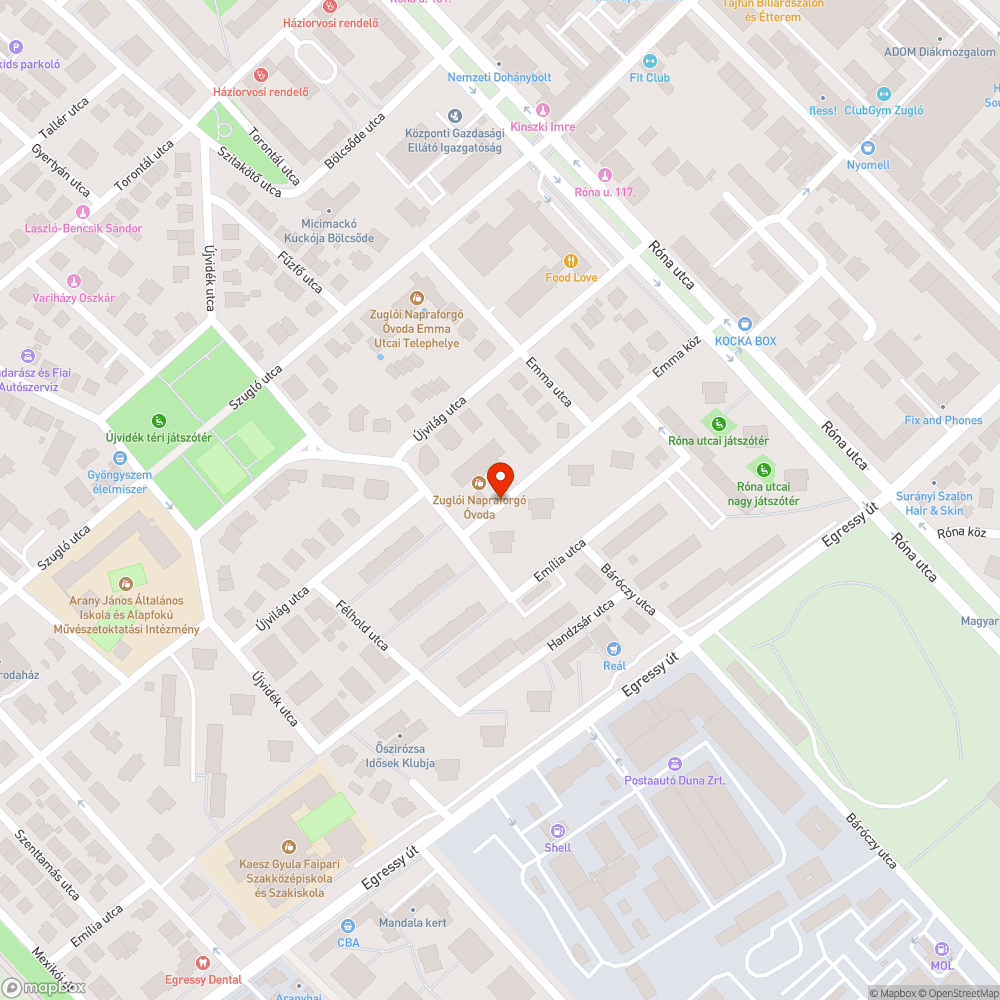 Sötét lámpák bejelentés helye