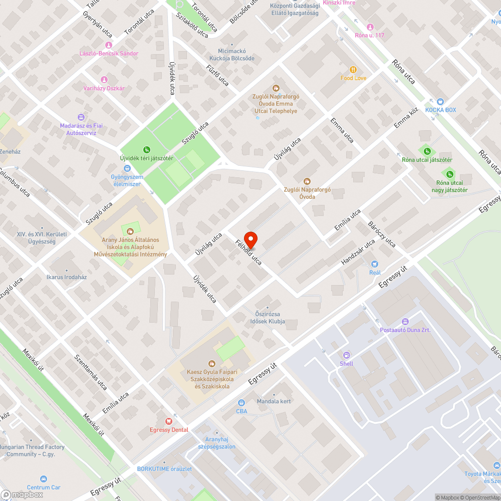 Sötét lámpák bejelentés helye