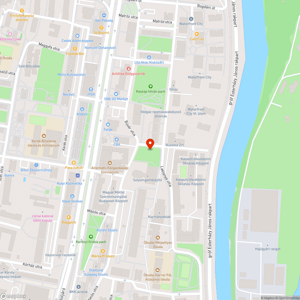 Sérült veszélyes pad bejelentés helye