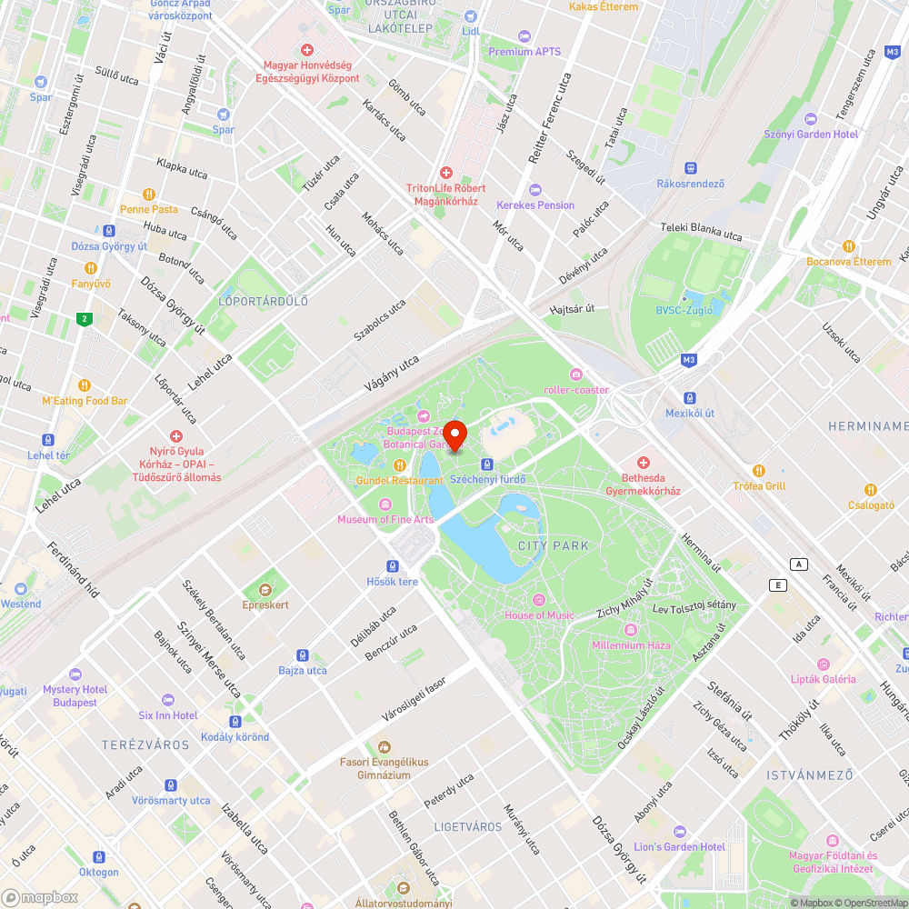 Pad k.o. bejelentés helye