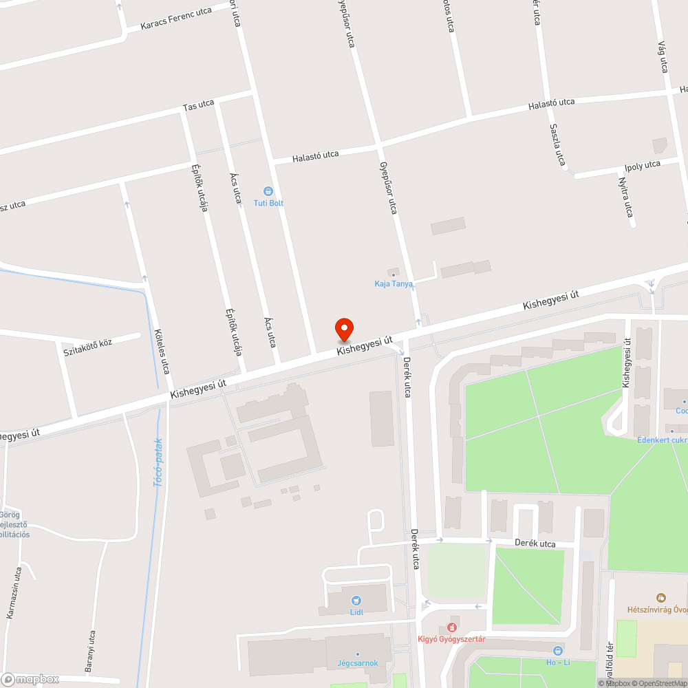 Eldugult csatornák bejelentés helye