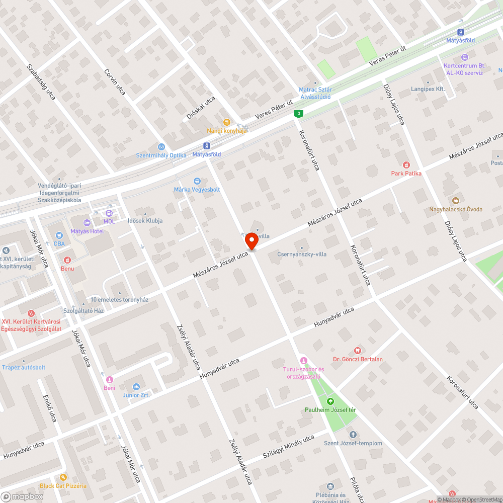 Min. 3,5 hónapja felbontott útszegély bejelentés helye