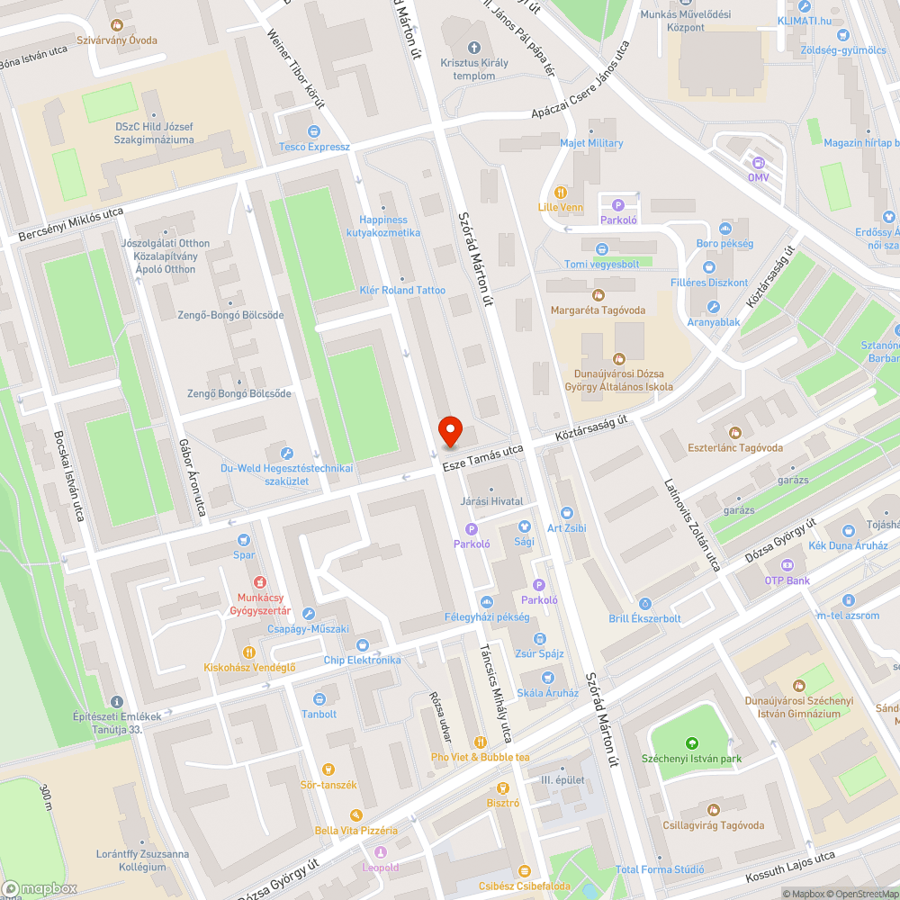 már eldugult bejelentés helye