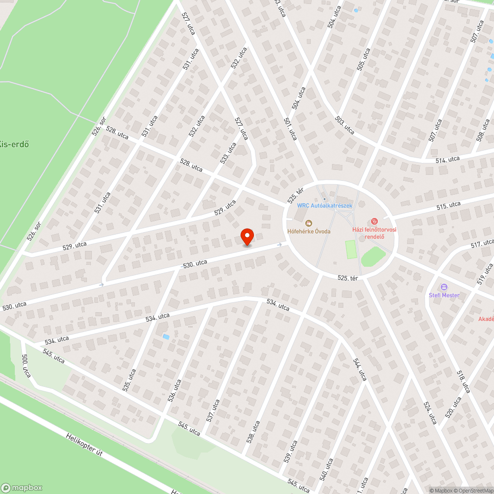 Bucka a járdán bejelentés helye