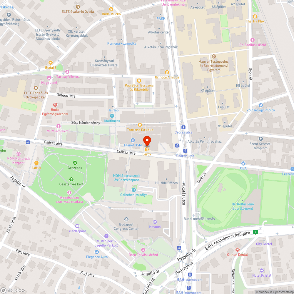 Szabálytalan és zavaró parkolás bejelentés helye