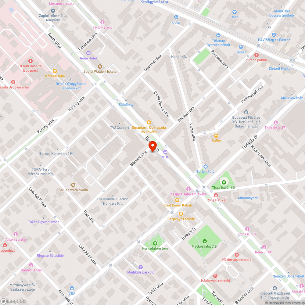 Elfelejtett jármű bejelentés helye