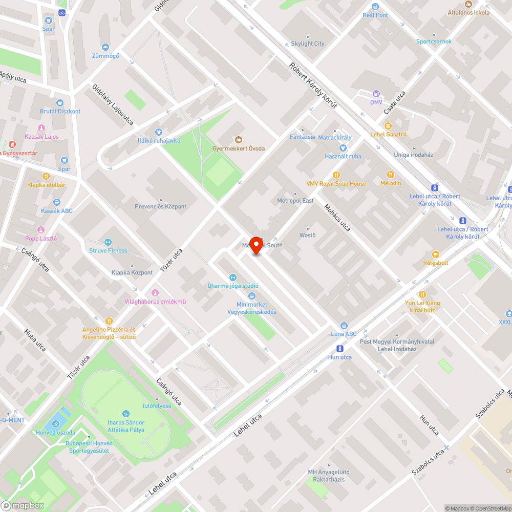 Mol Bubi gyûjtôállomás hiánya bejelentés helye