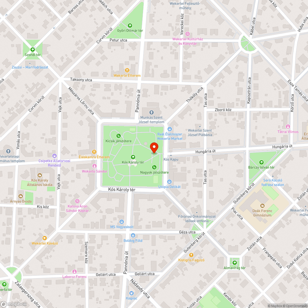 Nem működő köztéri óra bejelentés helye