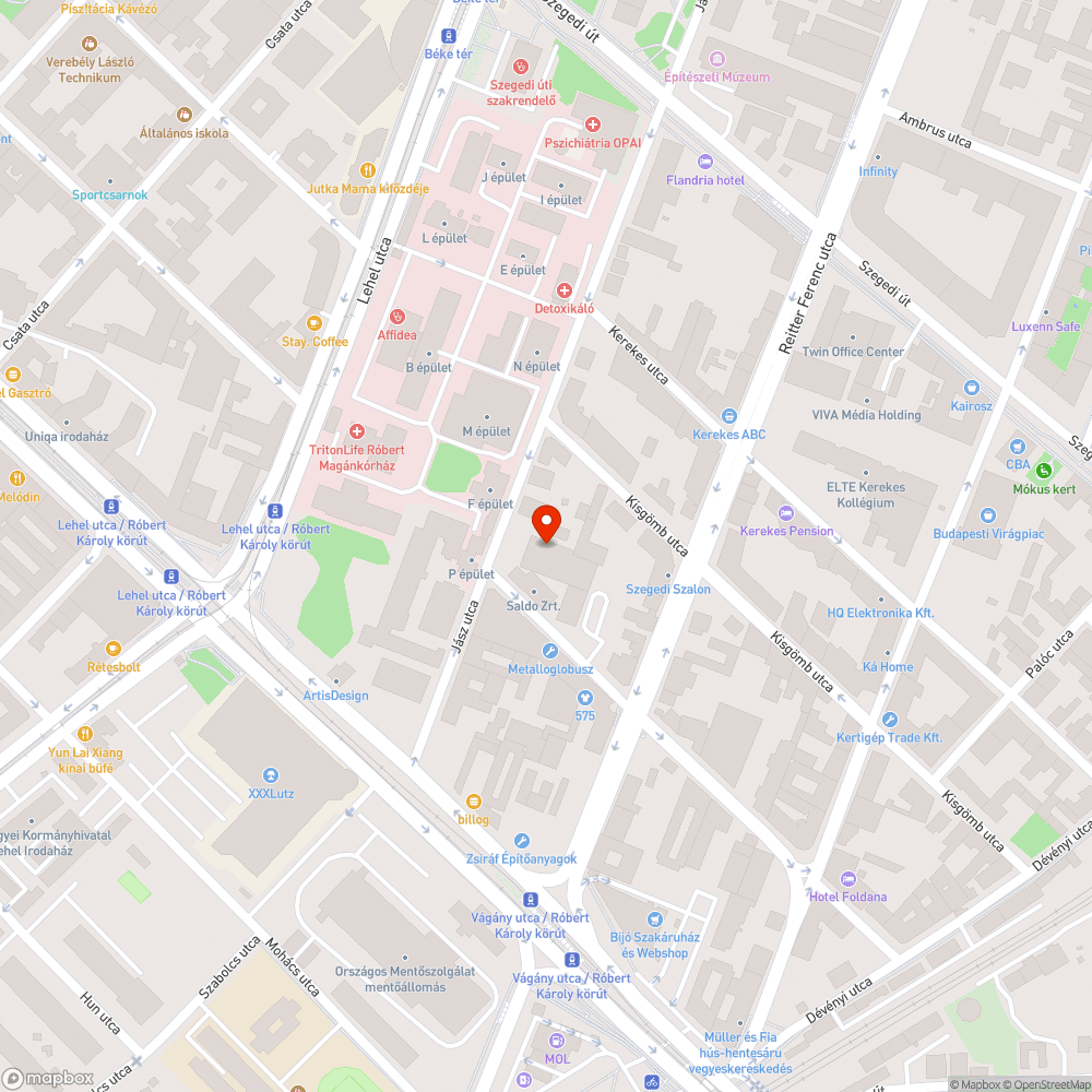 Faágak által akadályozott közlekedés bejelentés helye