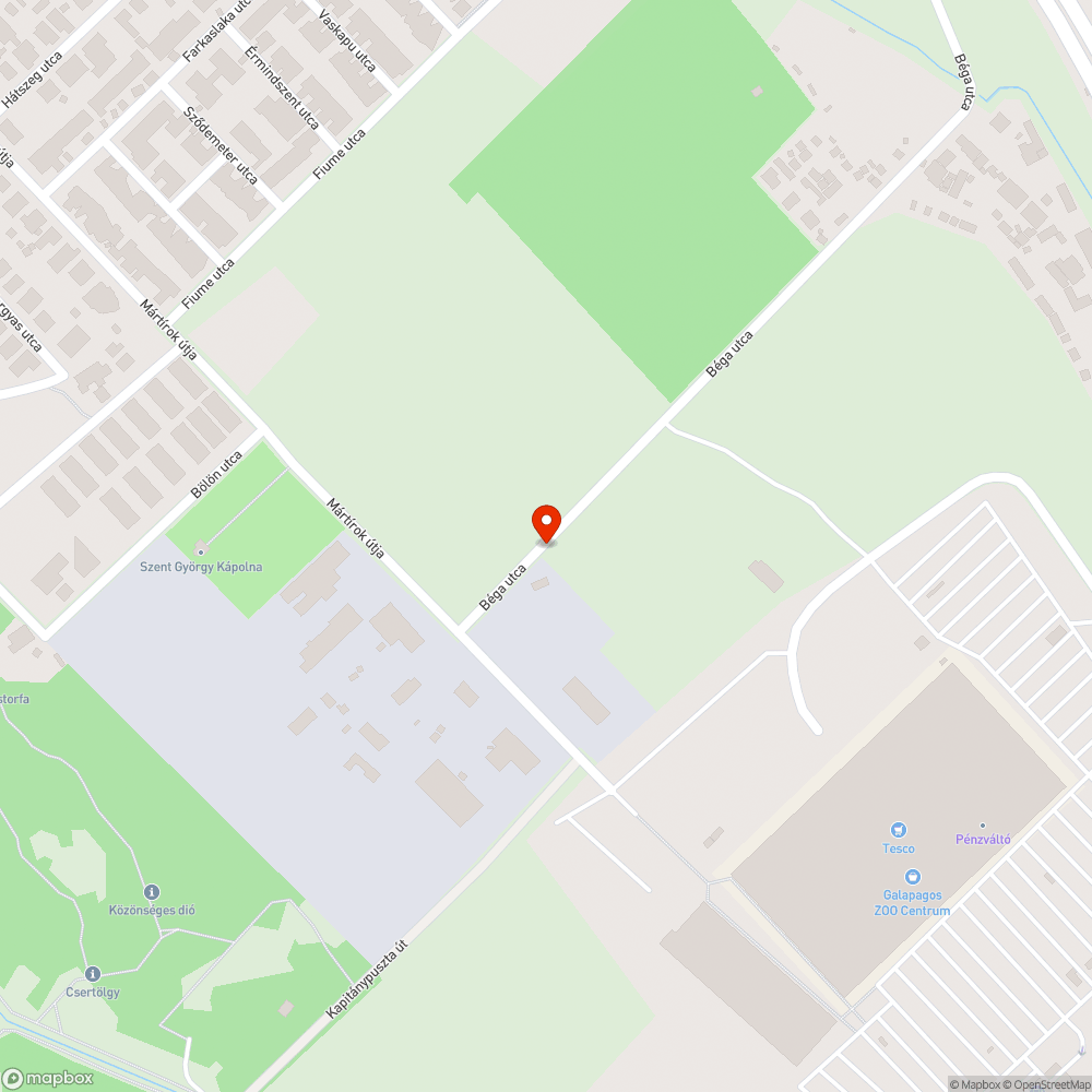 Illegális szemét kupacok a Béga u-ban bejelentés helye