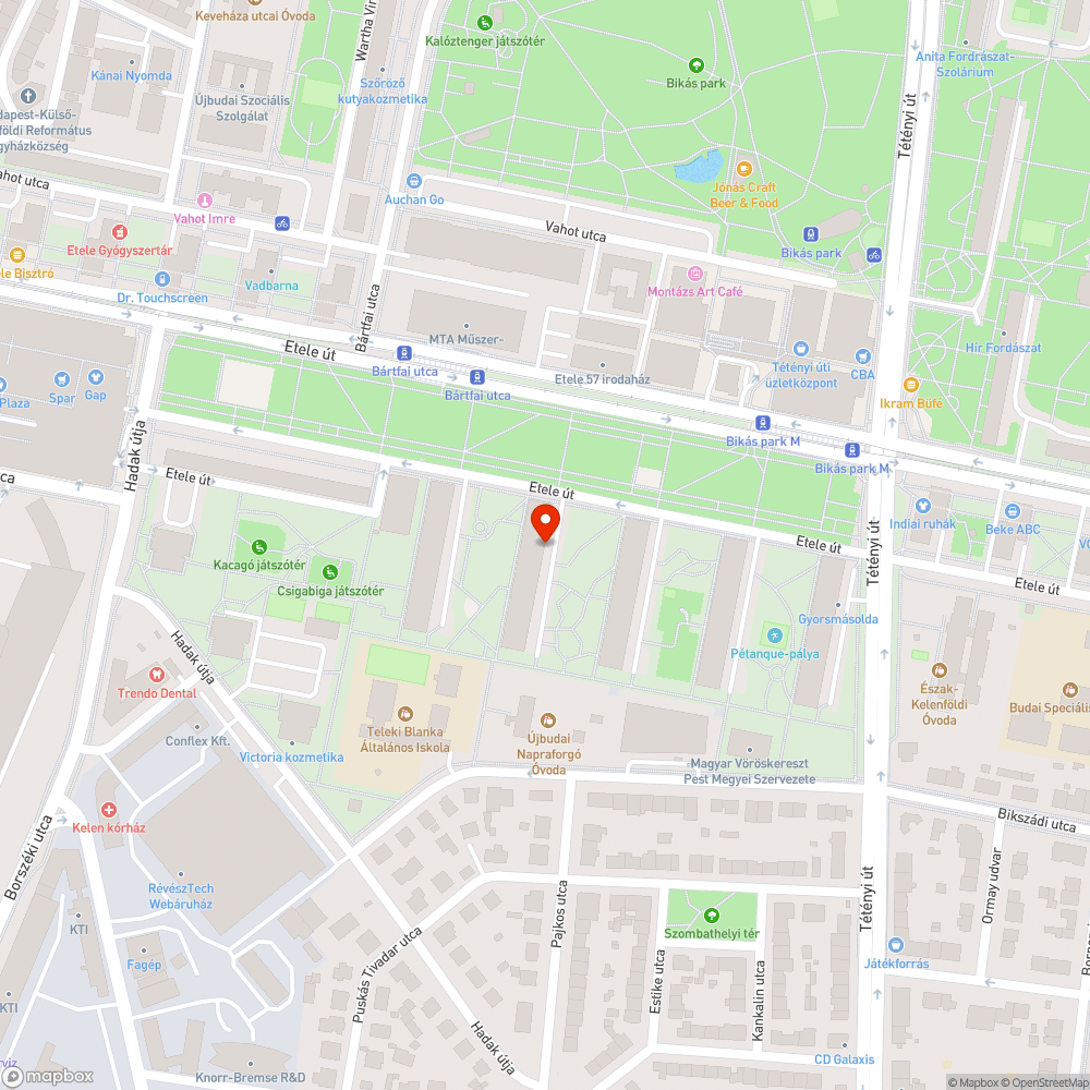 Parkoló tisztaság bejelentés helye