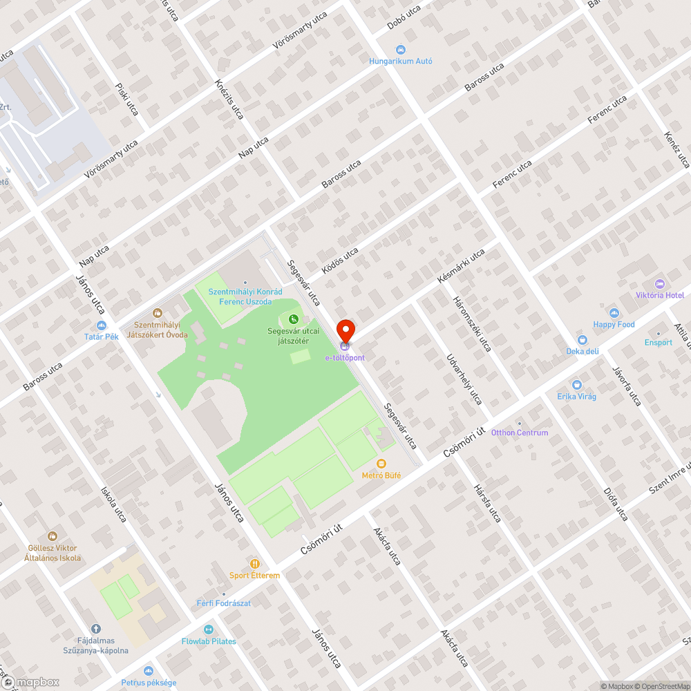 BP. 16. ker Segesvár u. Gyorshajtások bejelentés helye