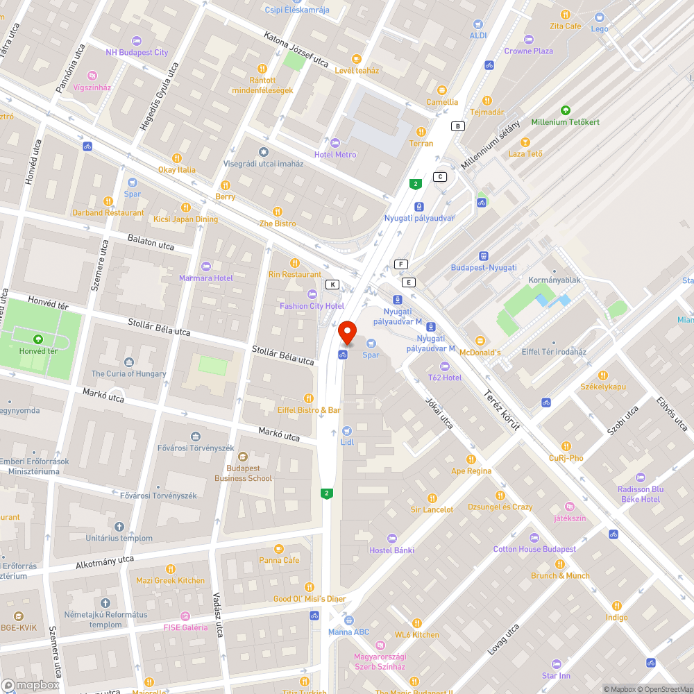 Nyugati galamb higiénia elhanyagolt bejelentés helye