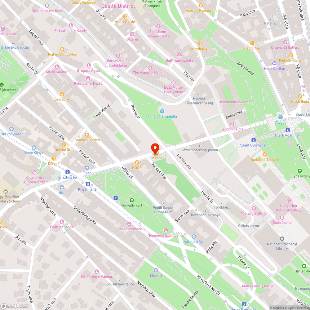 Szeméthegyek a Váralja utcában bejelentés helye