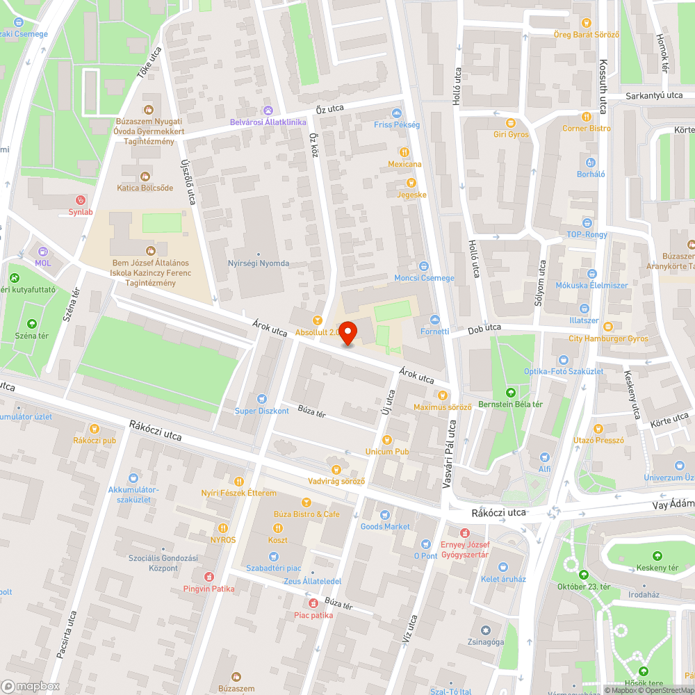 Sorozatos kátyúk, úthibák, rossz minőségű aszfalt bejelentés helye