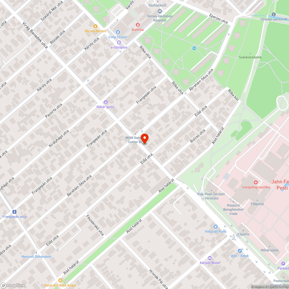 Graffitis trafóház bejelentés helye