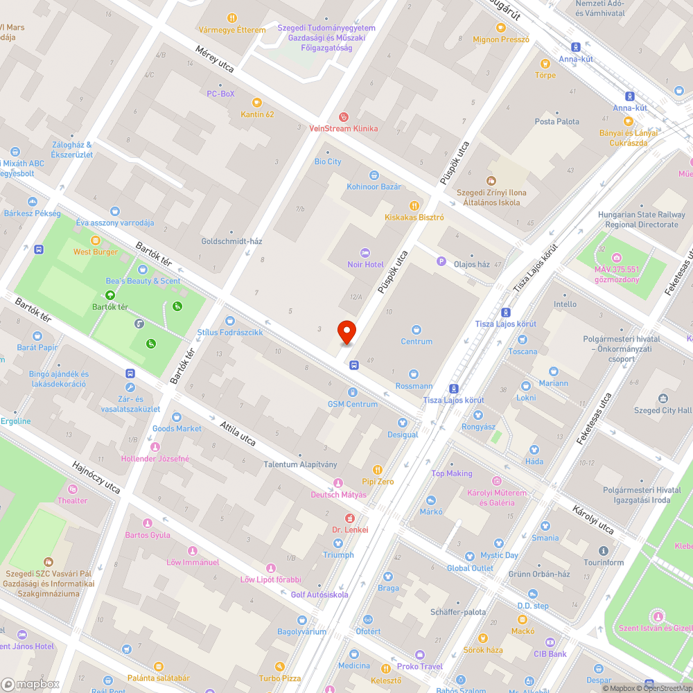 Alacsony tábla bejelentés helye