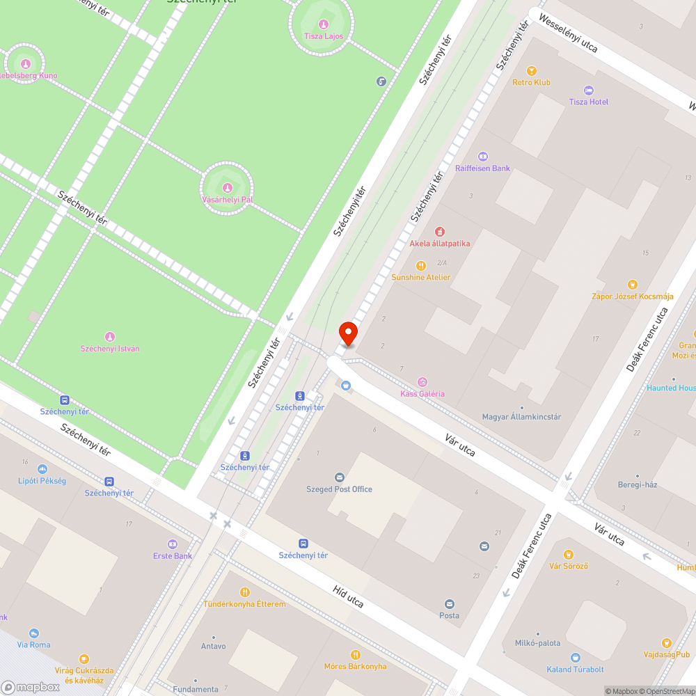 Alacsony táblák bejelentés helye